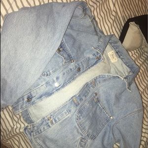 polo bear jean jacket